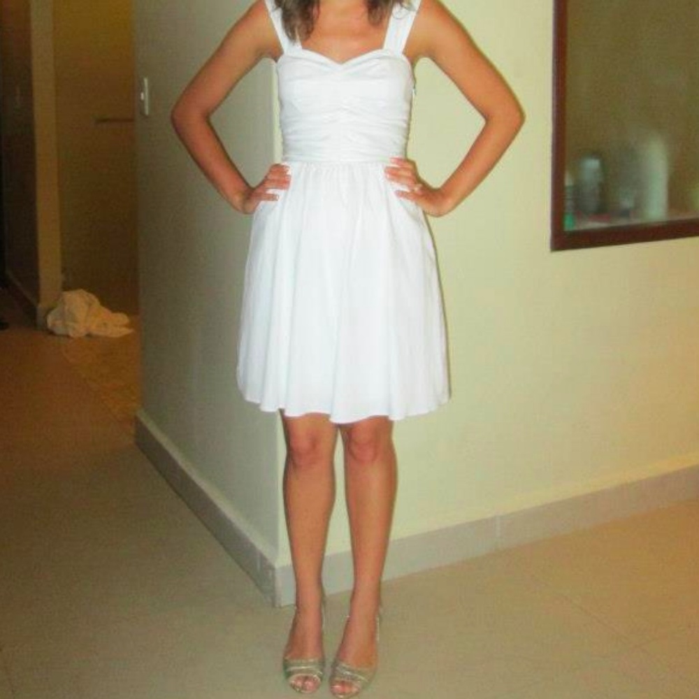 Express Little White Dress
